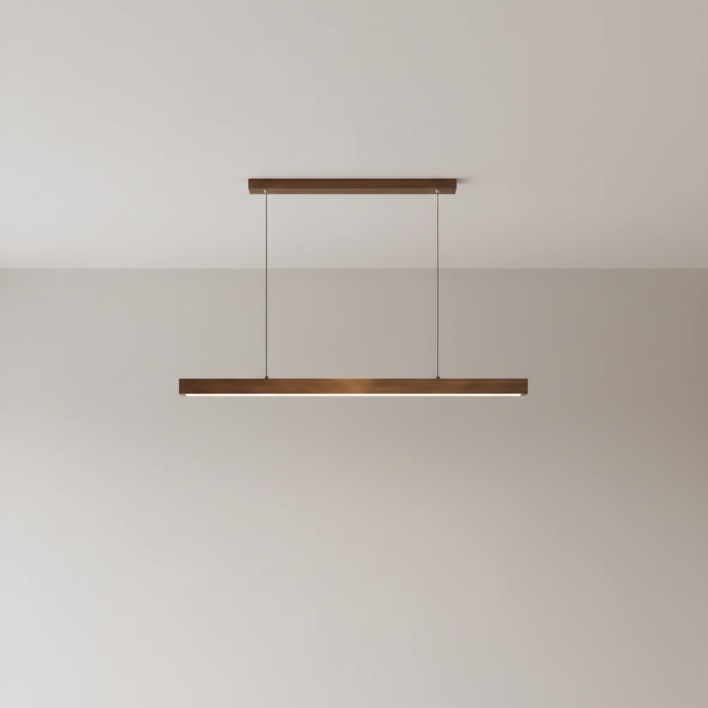 Luminaire Suspension en Bois