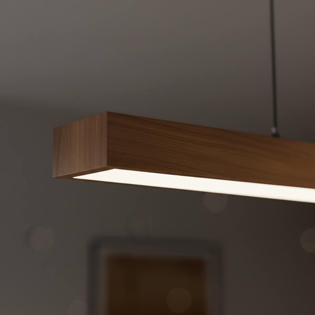 Luminaire Suspension en Bois