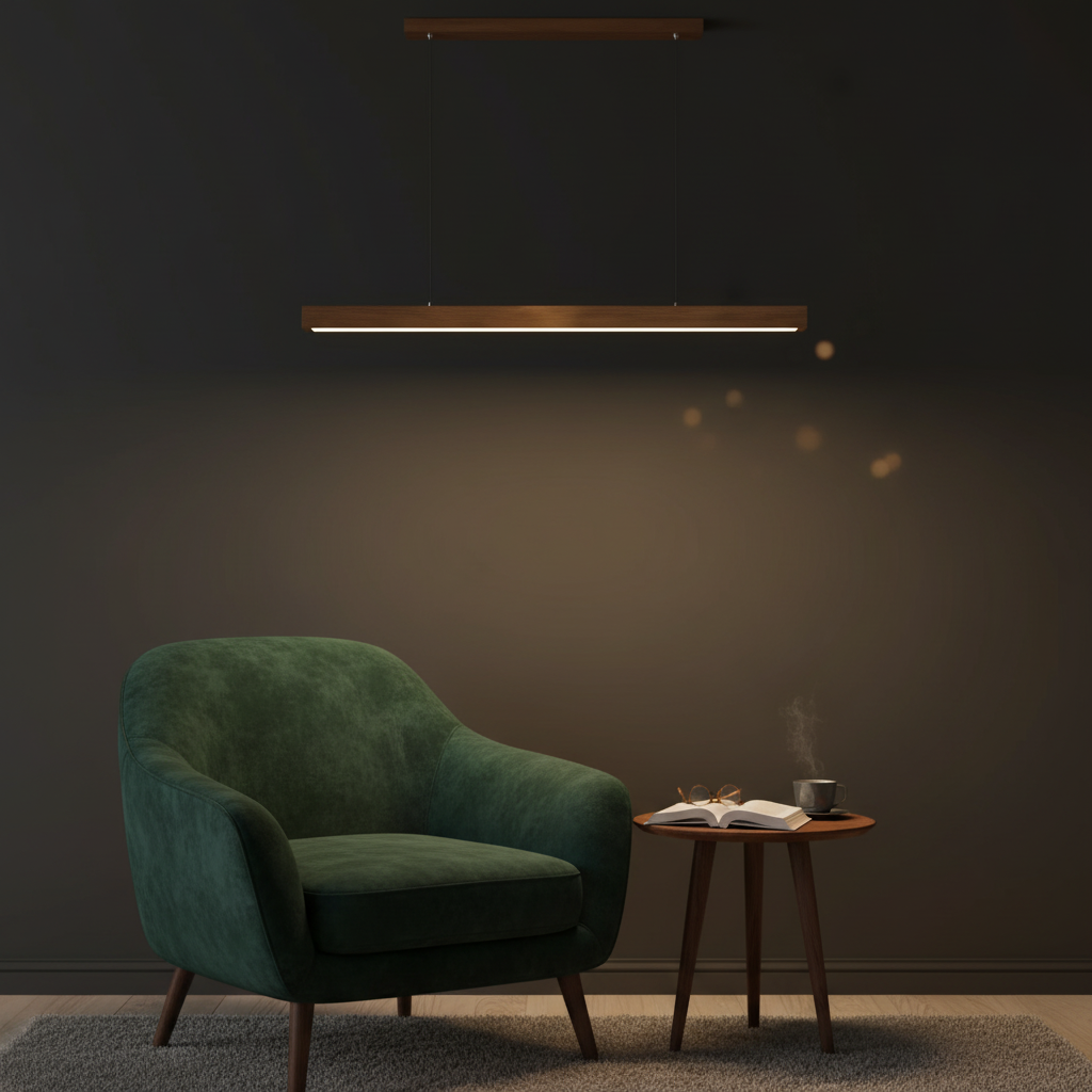 Luminaire Suspension en Bois