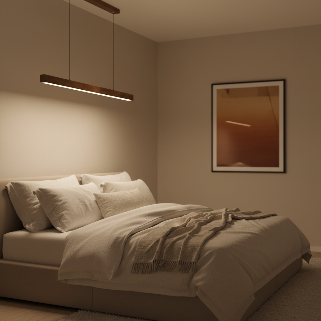 Luminaire Suspension en Bois