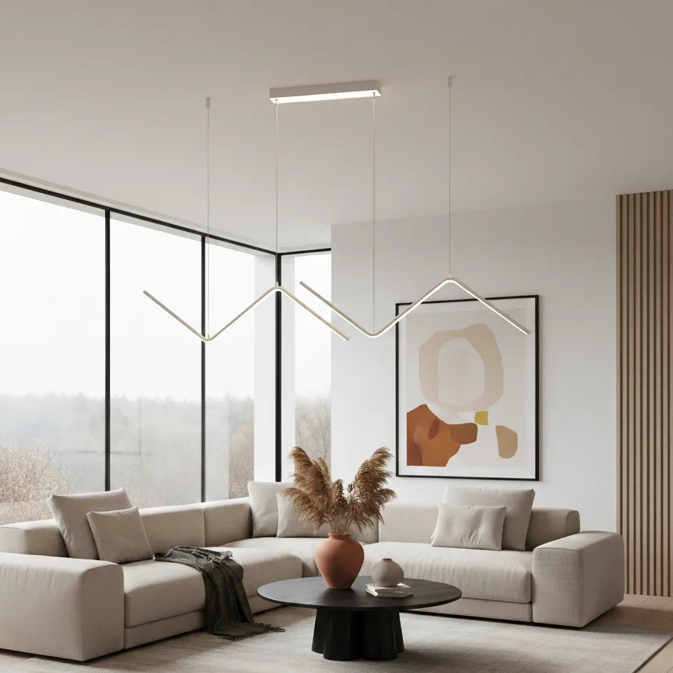 Luminaire Suspension LED Blanc / Chaude