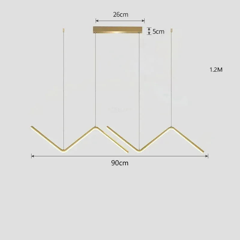 Luminaire Suspension LED 