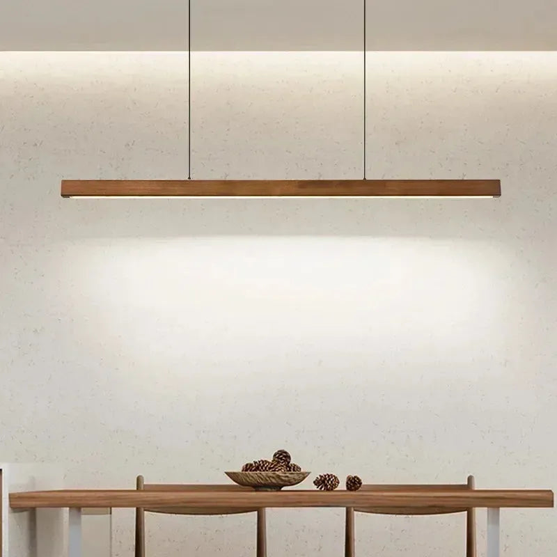 Luminaire Suspension en Bois 