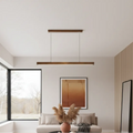 Luminaire Suspension en Bois Bois Foncé  S - 80CM / Naturelle  4000k