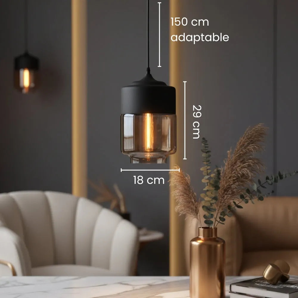 Luminaire Suspension en Verre 