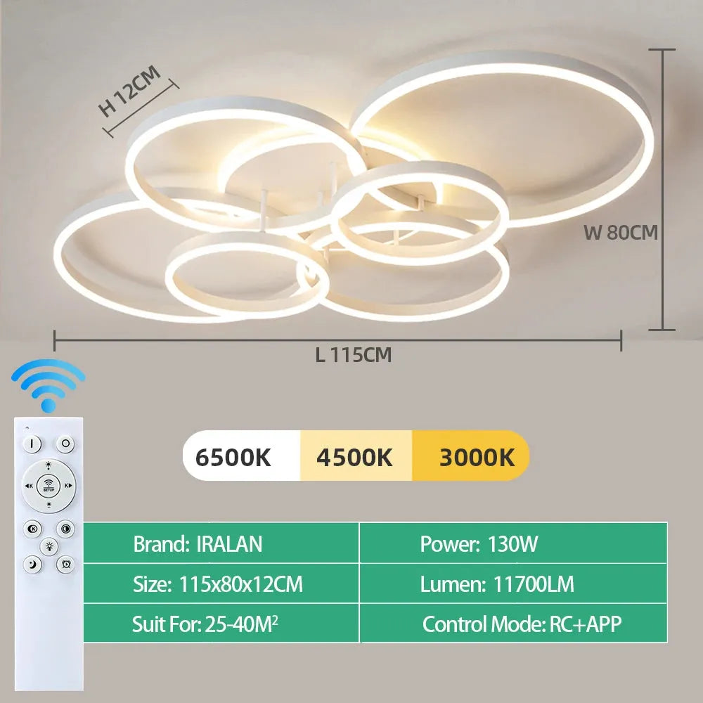 Plafonnier Cercle LED 