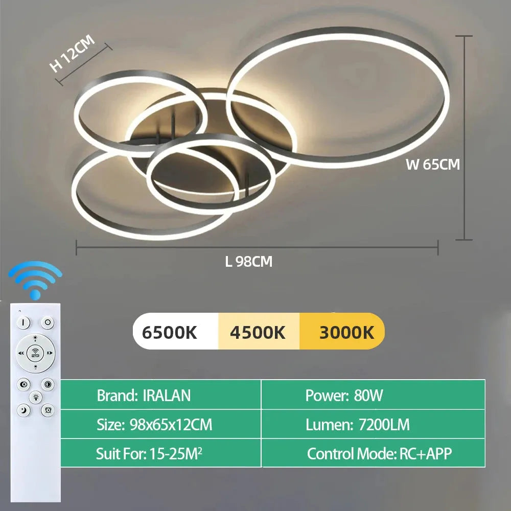 Plafonnier Cercle LED 