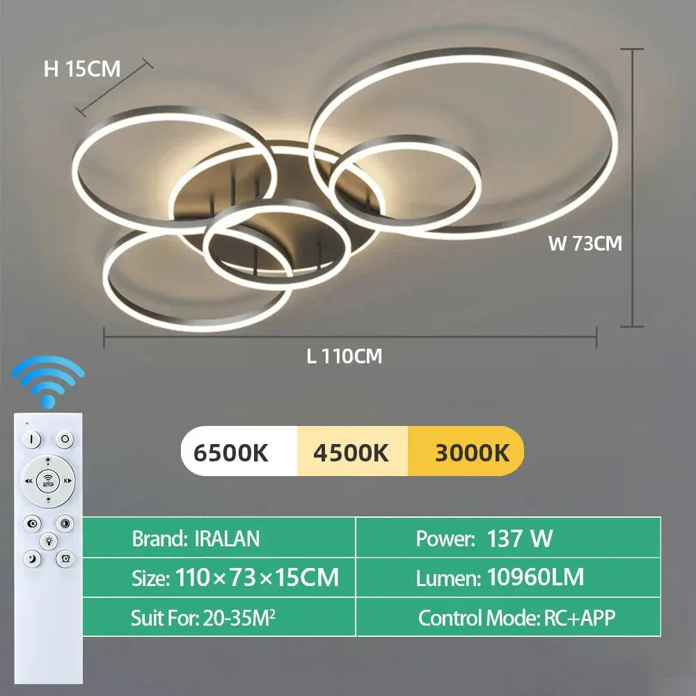 Plafonnier Cercle LED 