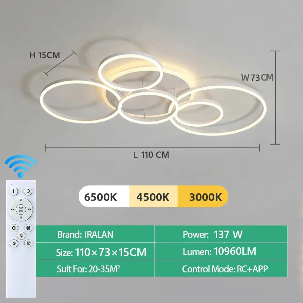 Plafonnier Cercle LED 