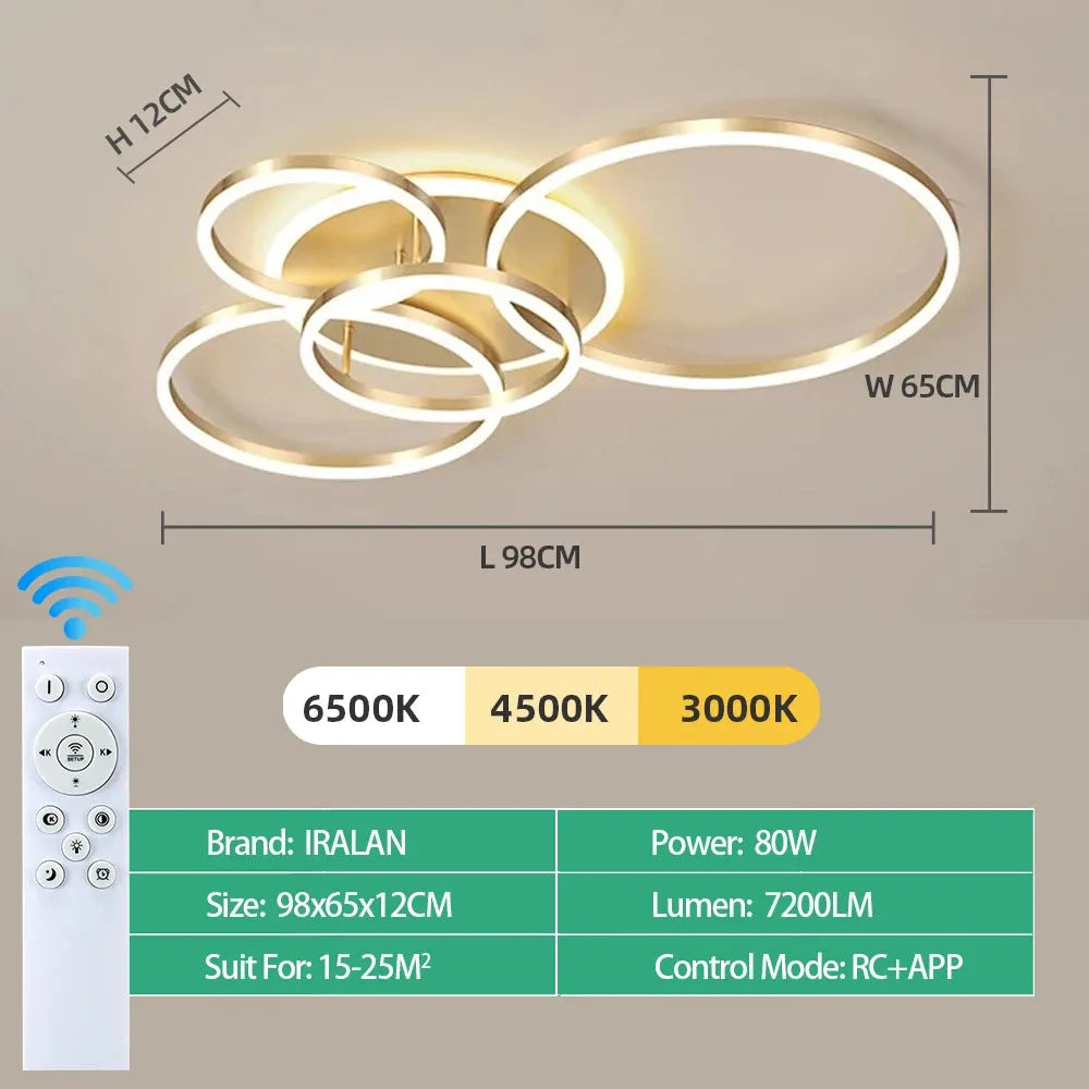Plafonnier Cercle LED 