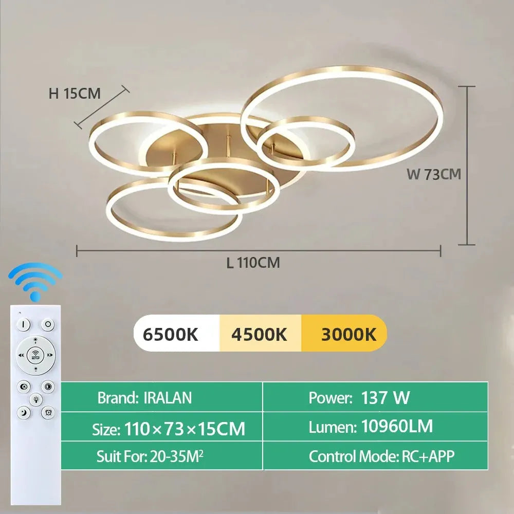 Plafonnier Cercle LED 