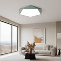 Plafonnier LED Cuisine Vert / 30cm / Chaude