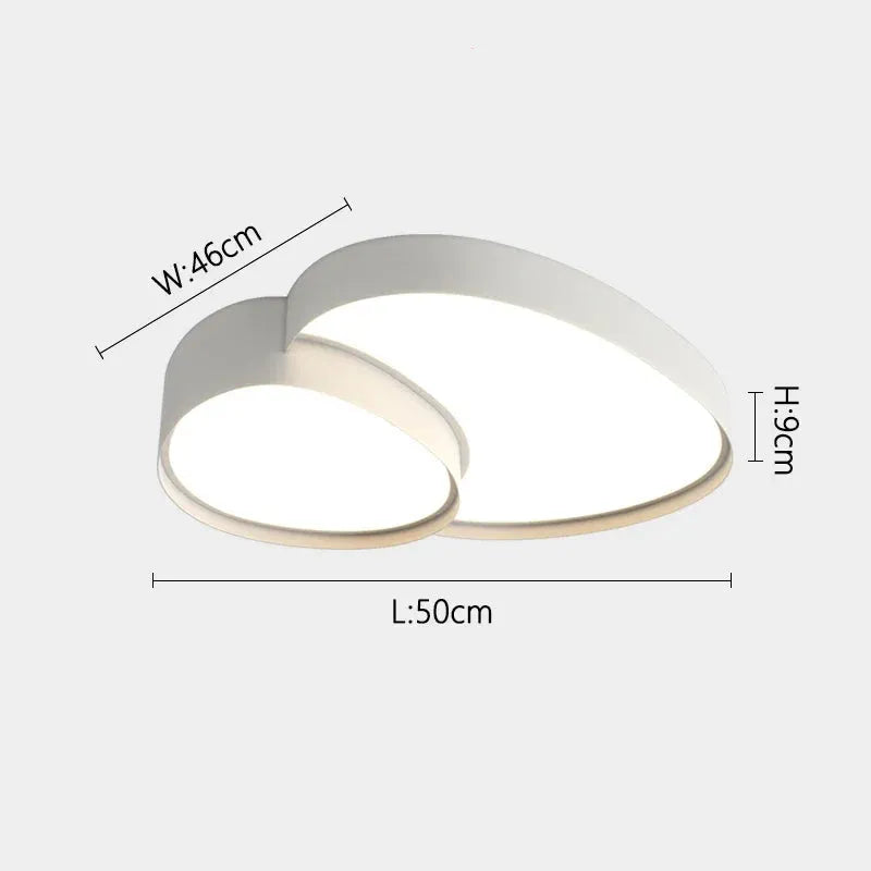 Plafonnier LED Design Moderne 