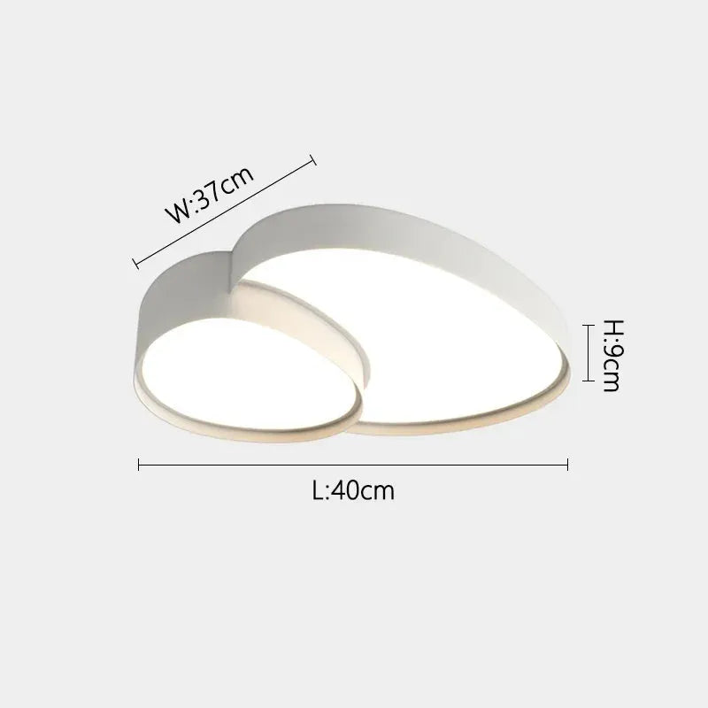 Plafonnier LED Design Moderne 