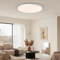 Plafonnier LED Rond Plat Blanc