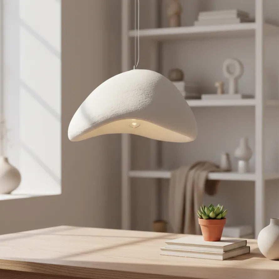 Plafonnier Lustre Moderne Blanc A / 30X150CM