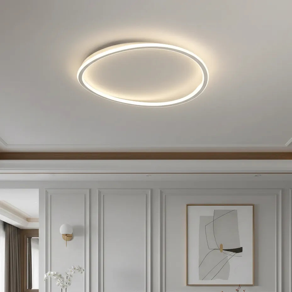 Plafonnier Minimaliste Blanc 40CM / Froide