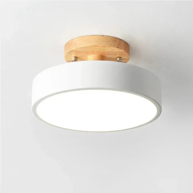 Plafonnier Moderne LED Blanc / Chaude