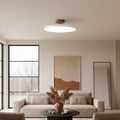 Plafonnier Rond Blanc 40cm / Chaude