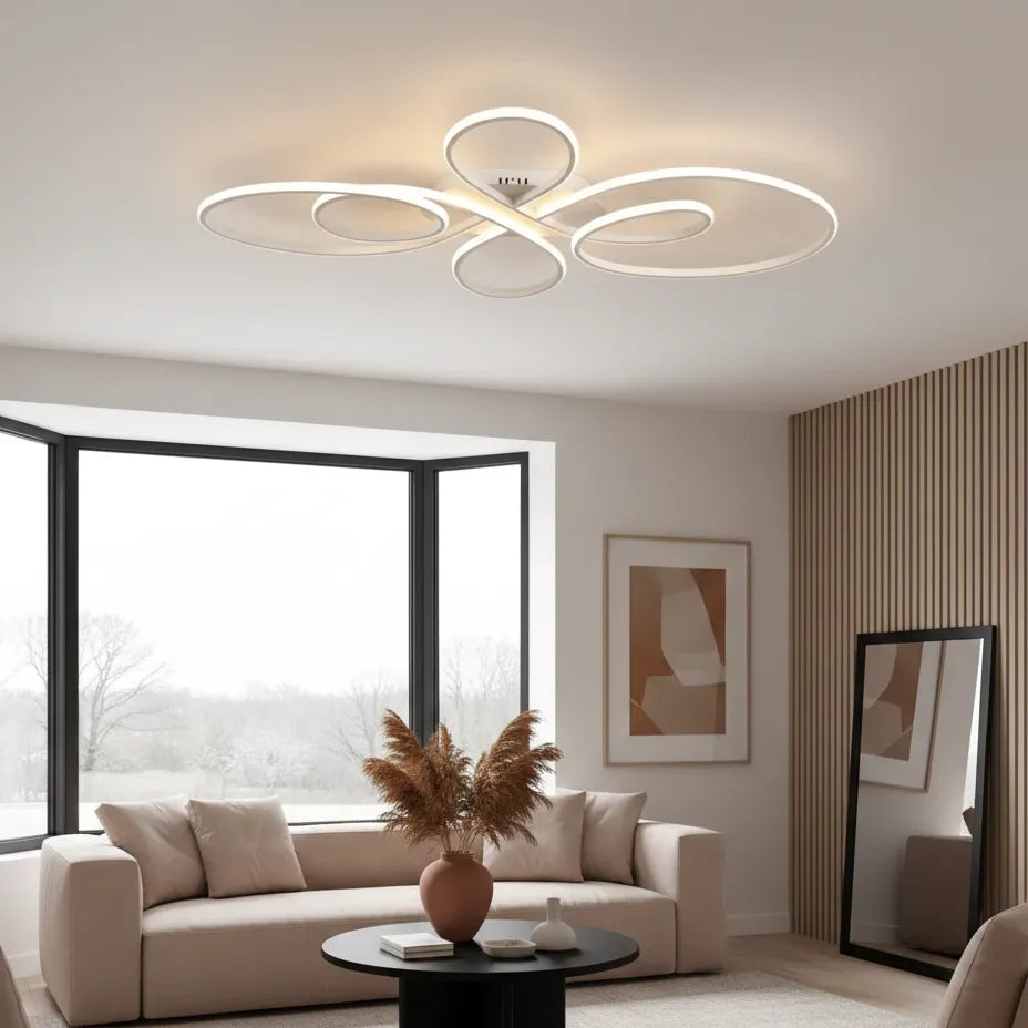 Plafonnier Spirale Blanc / Froide