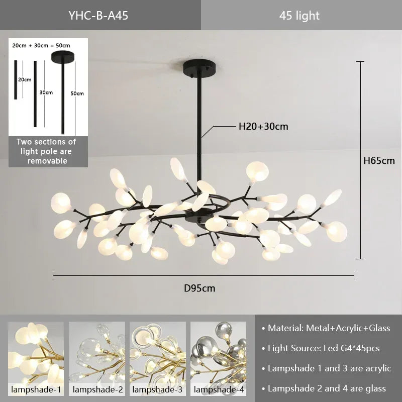 Lustre Ramifié LED