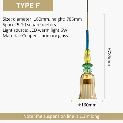 Suspension Verre Candy