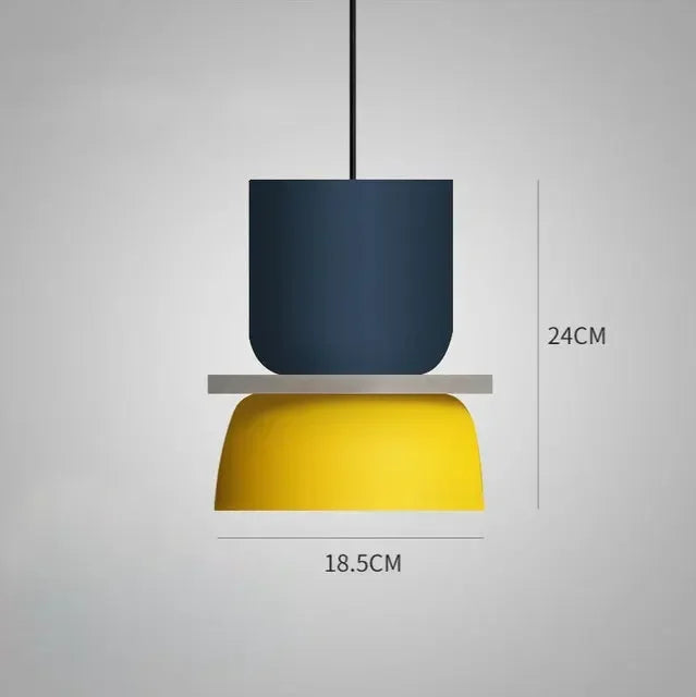 Suspension Macaron Bicolore