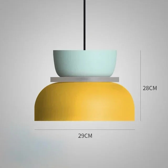 Suspension Macaron Bicolore