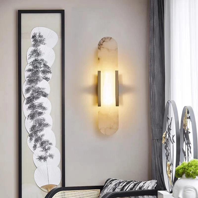 Applique Murale Marbre Haut et Bas