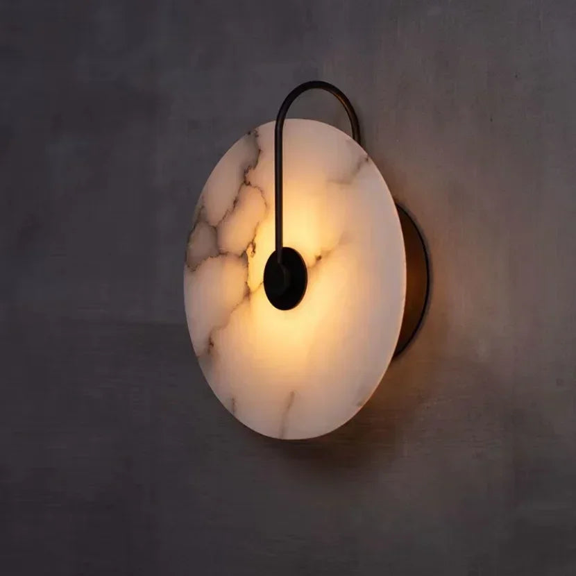 Applique Murale Marbre Ronde LED