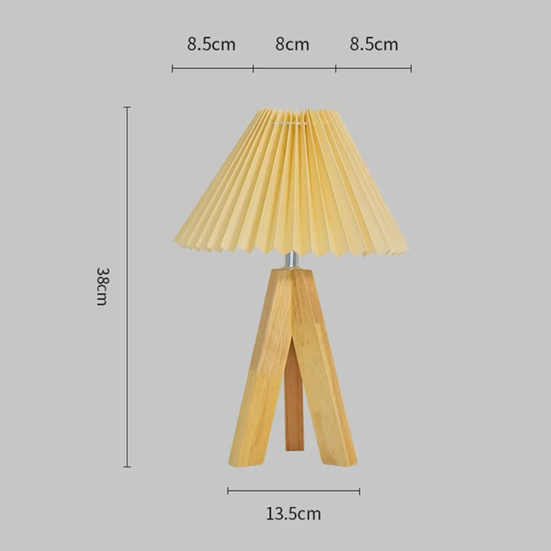 Lampe de Chevet USB Bambou