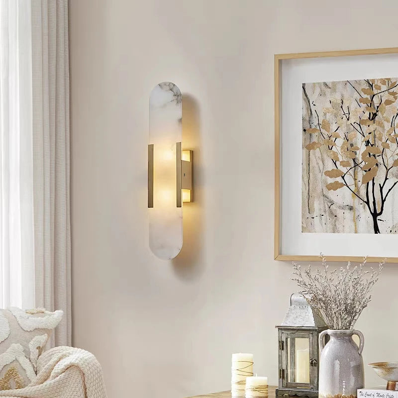 Applique Murale Marbre Haut et Bas