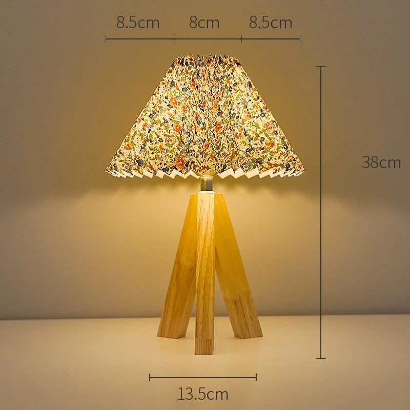 Lampe de Chevet USB Bambou