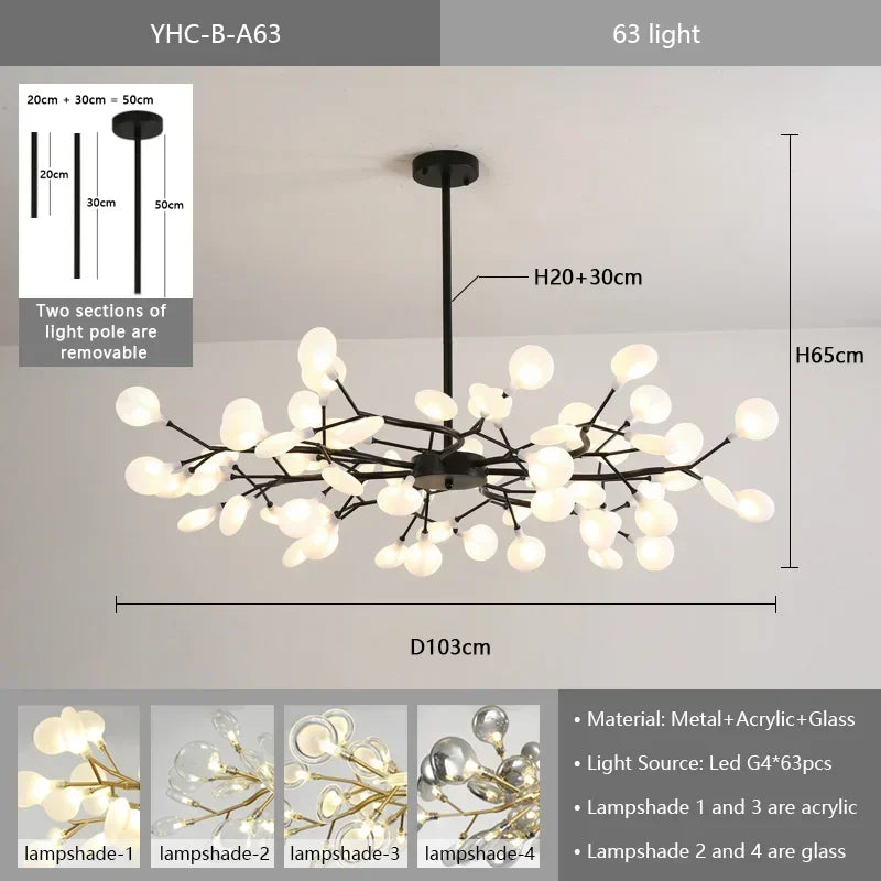 Lustre Ramifié LED