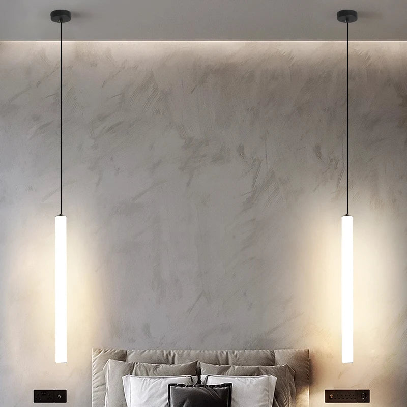 Suspension Cylindre LED Minimaliste