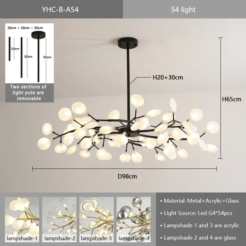 Lustre Ramifié LED