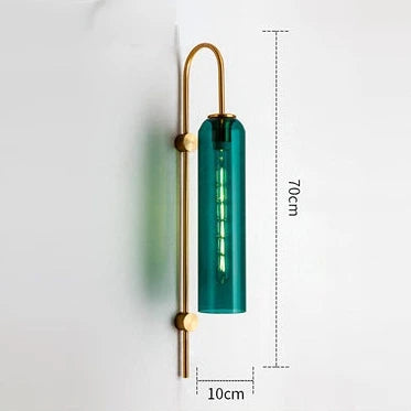 Applique Murale Verre Tube Nordic Design