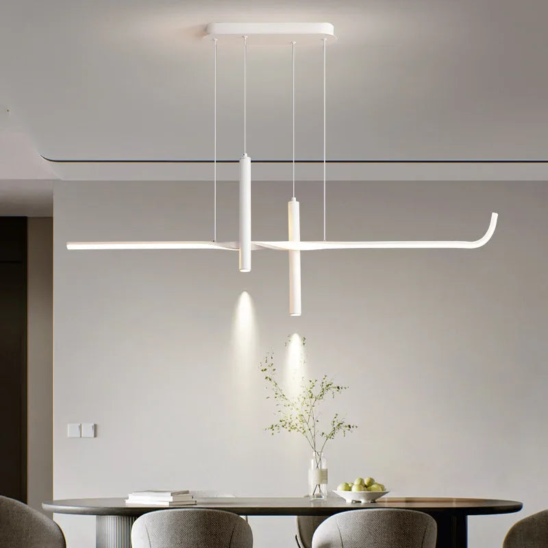 Suspension Linéaire LED 3 Spots