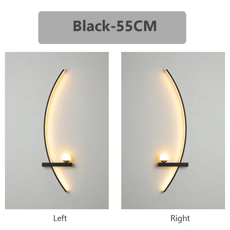 Applique Murale LED Arc Design