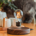 Lampe Lévitation Magnétique Bois LED