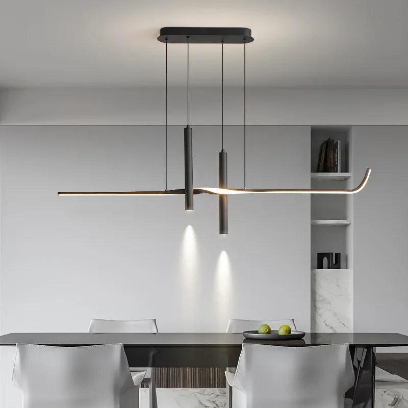 Suspension Linéaire LED 3 Spots