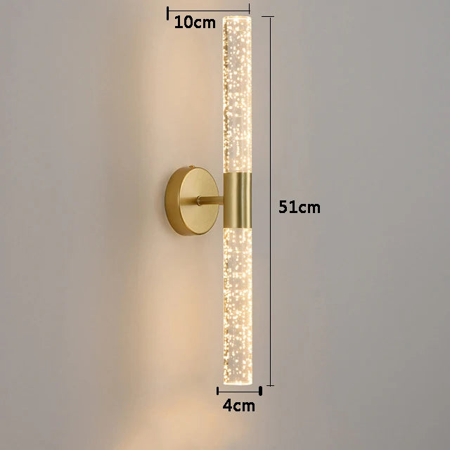 Applique Murale Cristal LED Nordique