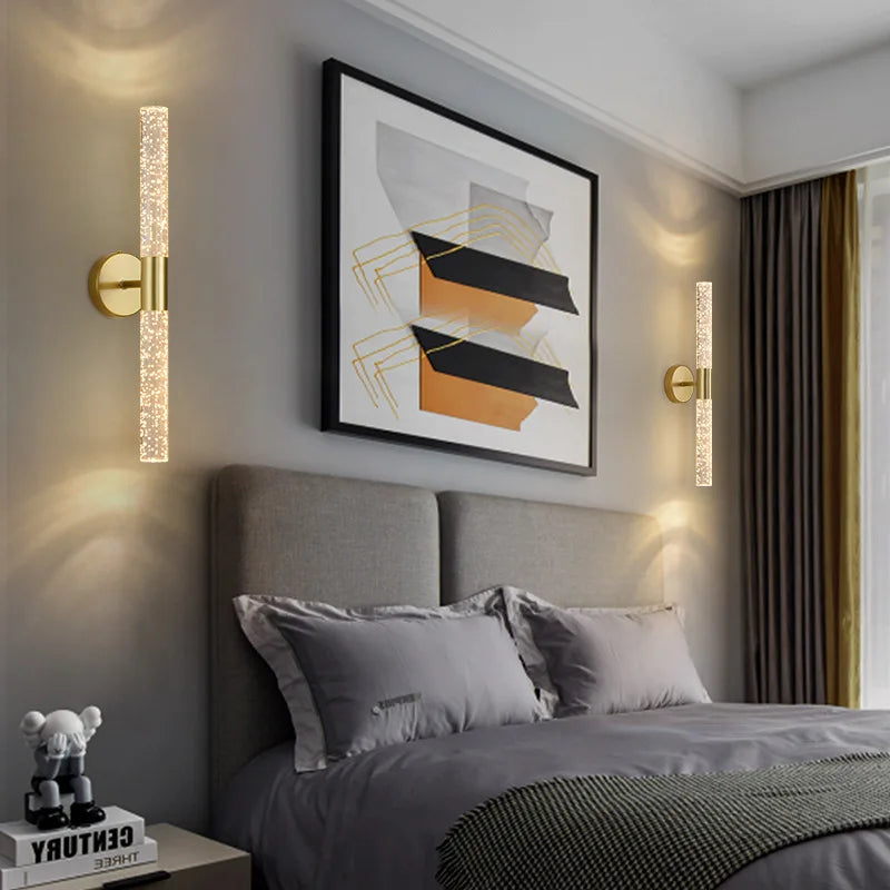 Applique Murale Cristal LED Nordique