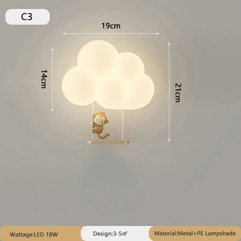 Applique Murale Enfant Nuage