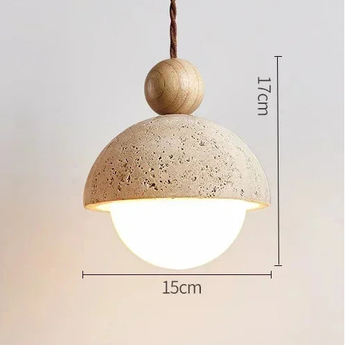 Suspension Pierre Travertin Design
