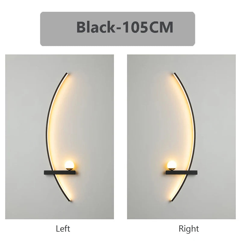 Applique Murale LED Arc Design