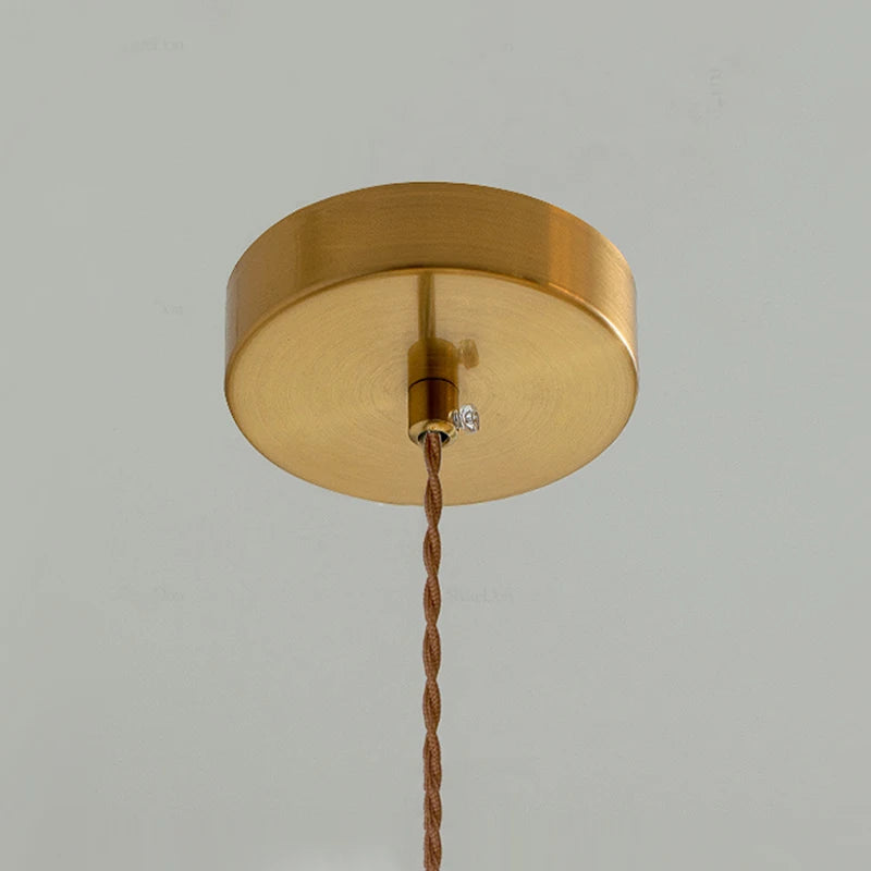 Suspension Céramique Laiton