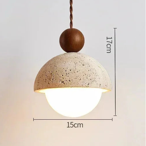Suspension Pierre Travertin Design
