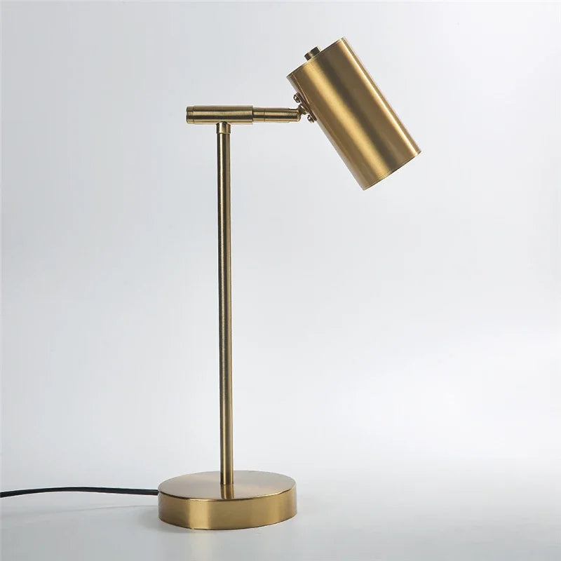 Lampe de Table Design Doré Nordique