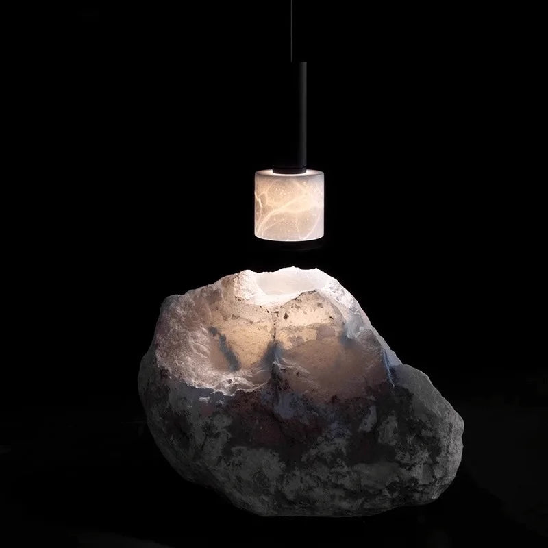 Suspension Disque Marbre Design